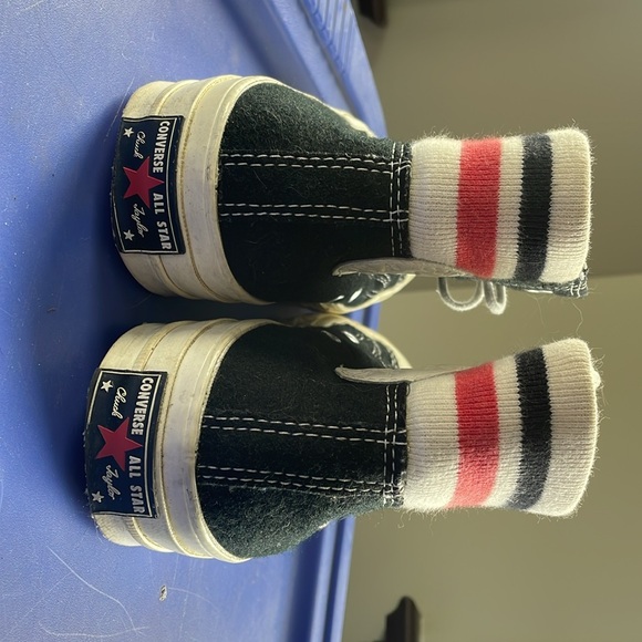 Converse chuck 70s retro sock high top striped sneaker - Picture 4 of 6